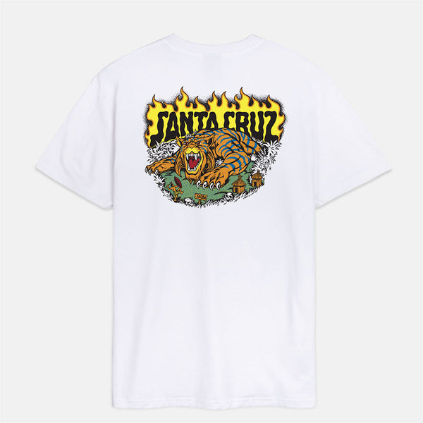 Santa Cruz - Salba Tiger Redux T-Shirt - White