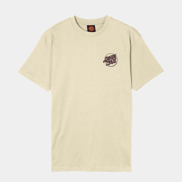 Santa Cruz - Scourge Dot T-Shirt - Wax Paper