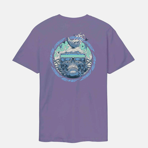 Santa Cruz - Wooten Cyber T-Shirt - Purple Haze