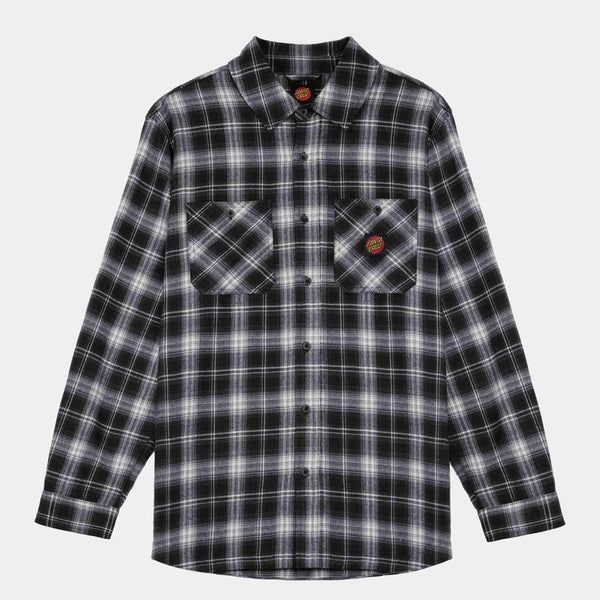 Santa Cruz - Apex Shirt - Grey Check
