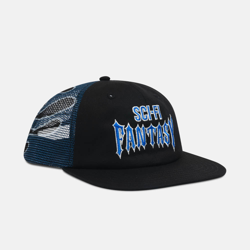 Sci-Fi Fantasy - Biker Logo Cap - Black