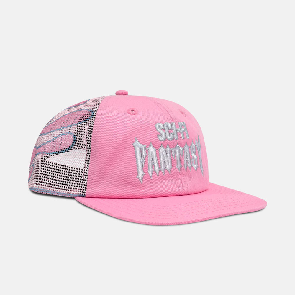 Sci-Fi Fantasy - Biker Logo Cap - Pink