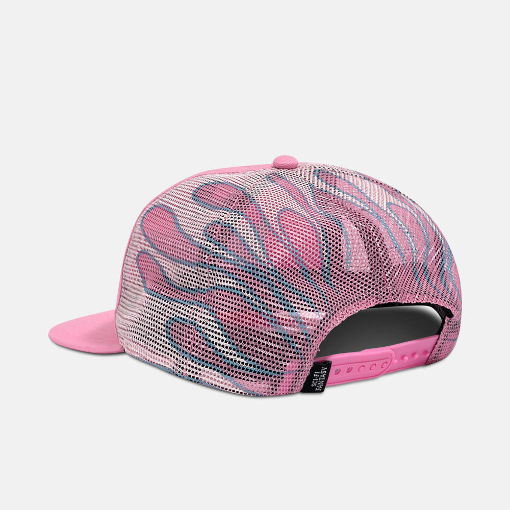 Sci-Fi Fantasy - Biker Logo Cap - Pink