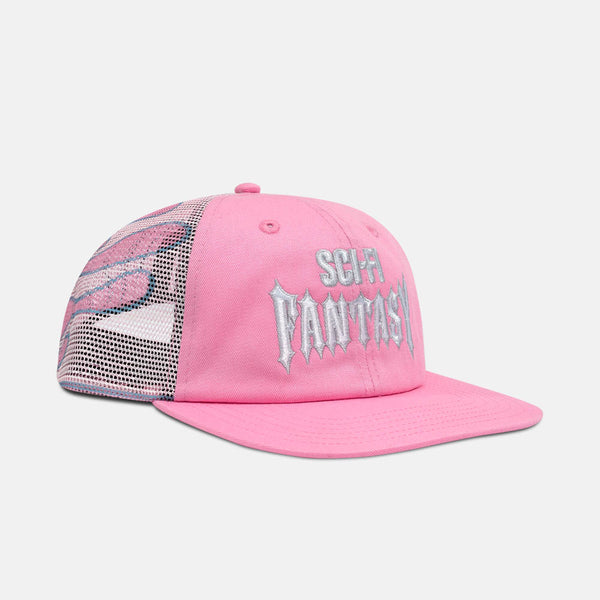 Sci-Fi Fantasy - Biker Logo Cap - Pink