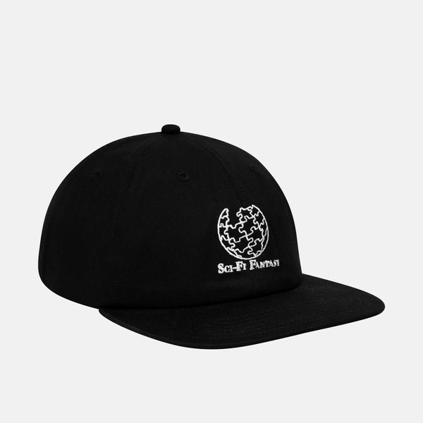 Sci-Fi Fantasy - Puzzle Globe Cap - Black