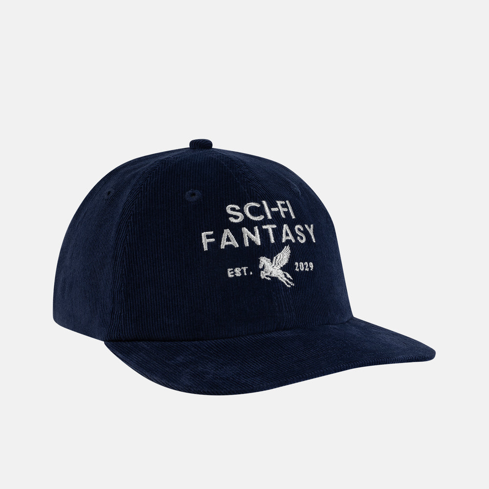 Sci-Fi Fantasy - Pegasus Cord Cap - Navy
