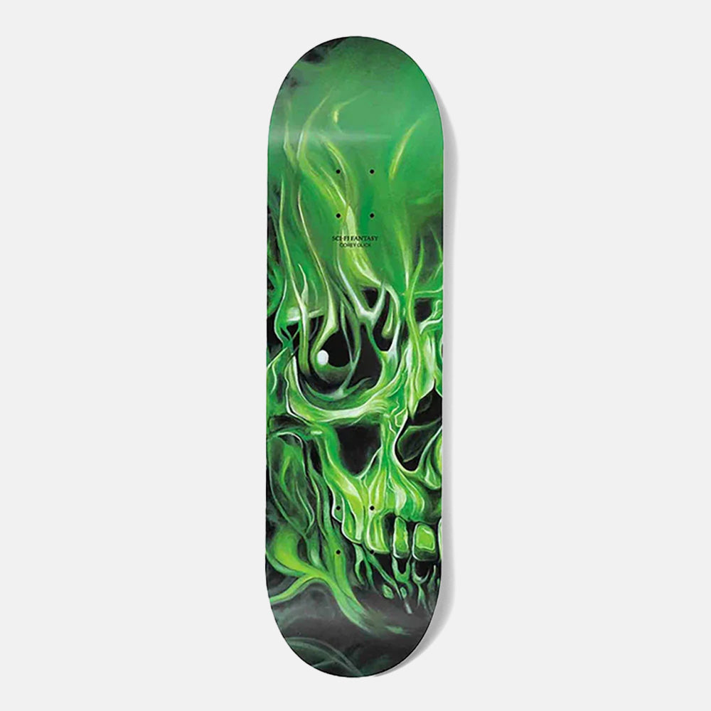 Sci-Fi Fantasy - 8.5" Corey Glick Skulls Skateboard Deck