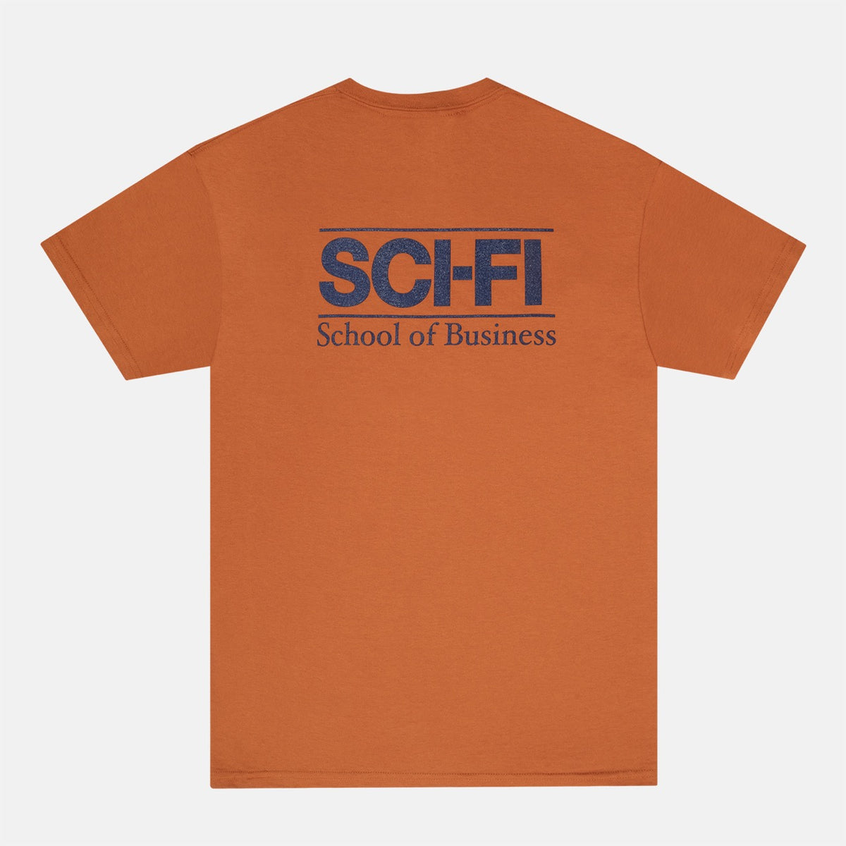 Sci-Fi Fantasy - School of Business T-Shirt - Pigment Rust