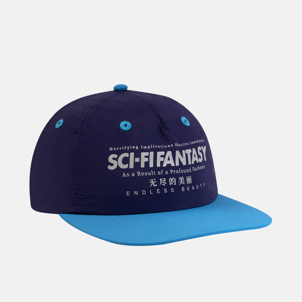 Sci-Fi Fantasy - Profound Darkness Cap - Purple / Teal