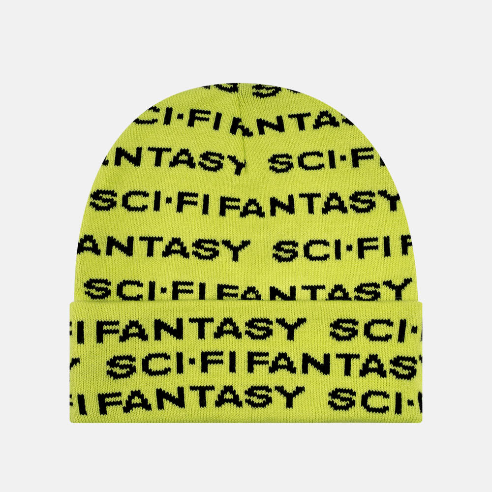 Sci-Fi Fantasy - Repeat Logo Beanie - Green