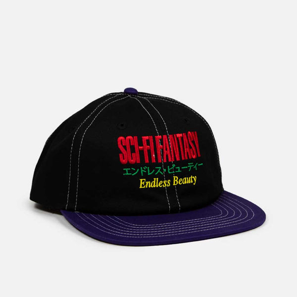 Sci-Fi Fantasy - Endless Beauty Cap - Black / Purple