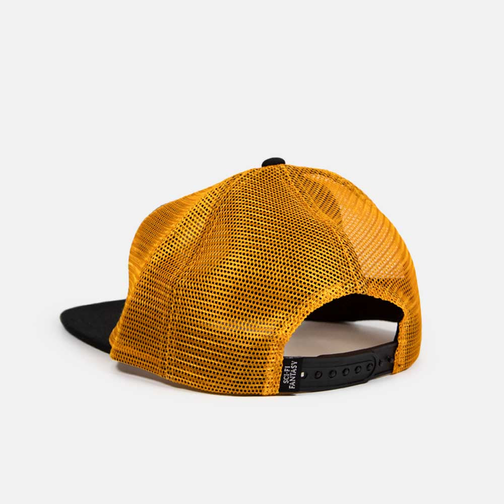 Sci-Fi Fantasy - Radioactive Logo Cap - Black / Yellow