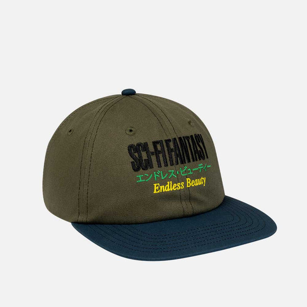 Sci-Fi Fantasy - Endless Beauty Cap - Olive / Navy