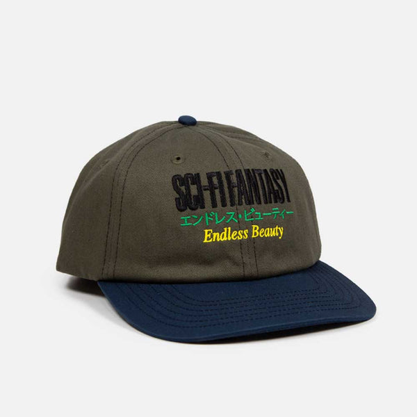 Sci-Fi Fantasy - Endless Beauty Cap - Olive / Navy