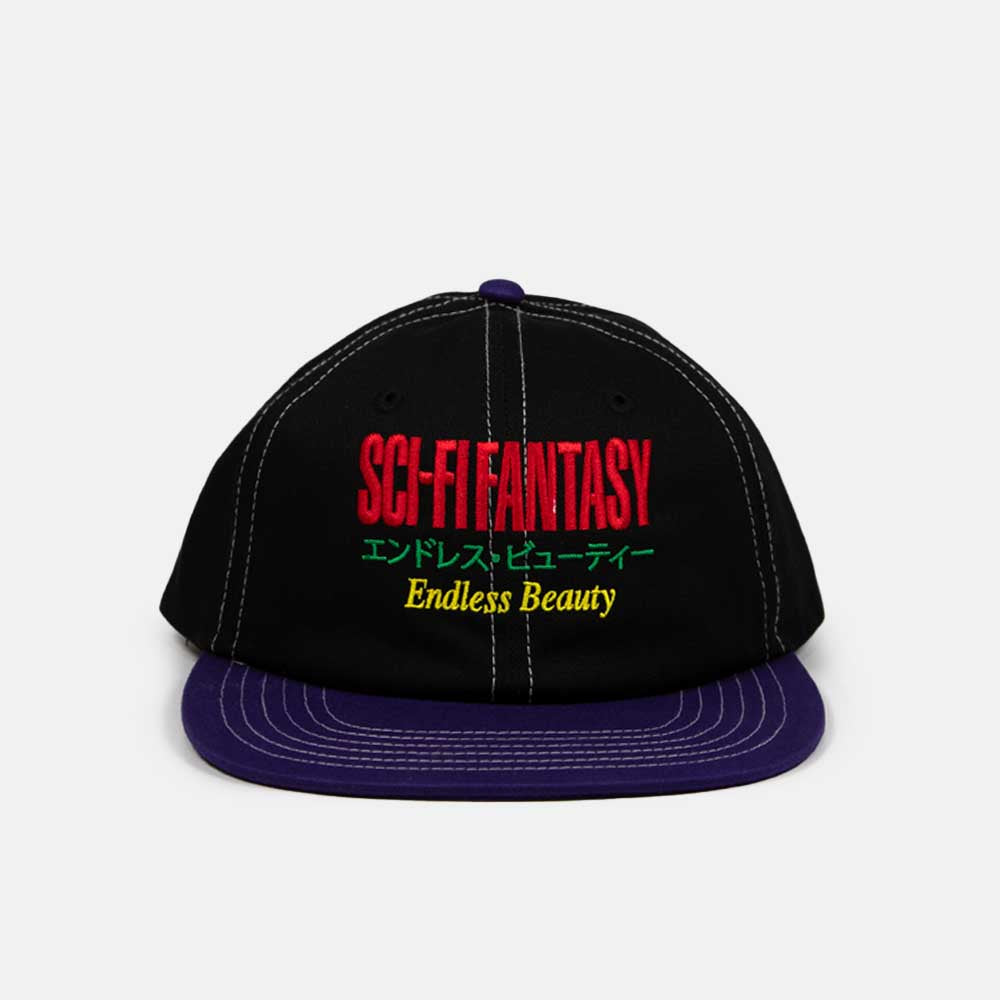 Sci-Fi Fantasy - Endless Beauty Cap - Black / Purple