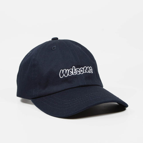 Welcome Skate Store - Scrawl Cap - Navy