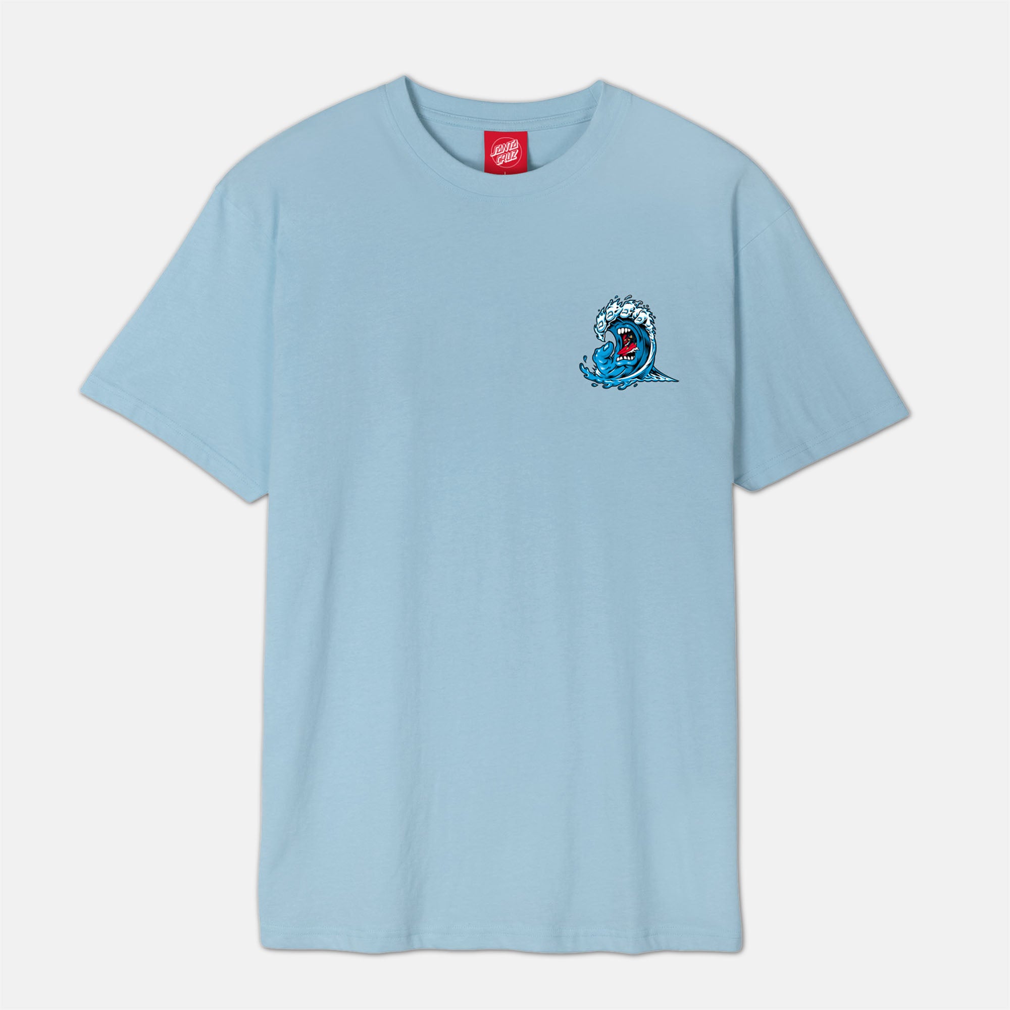 light blue santa cruz shirt