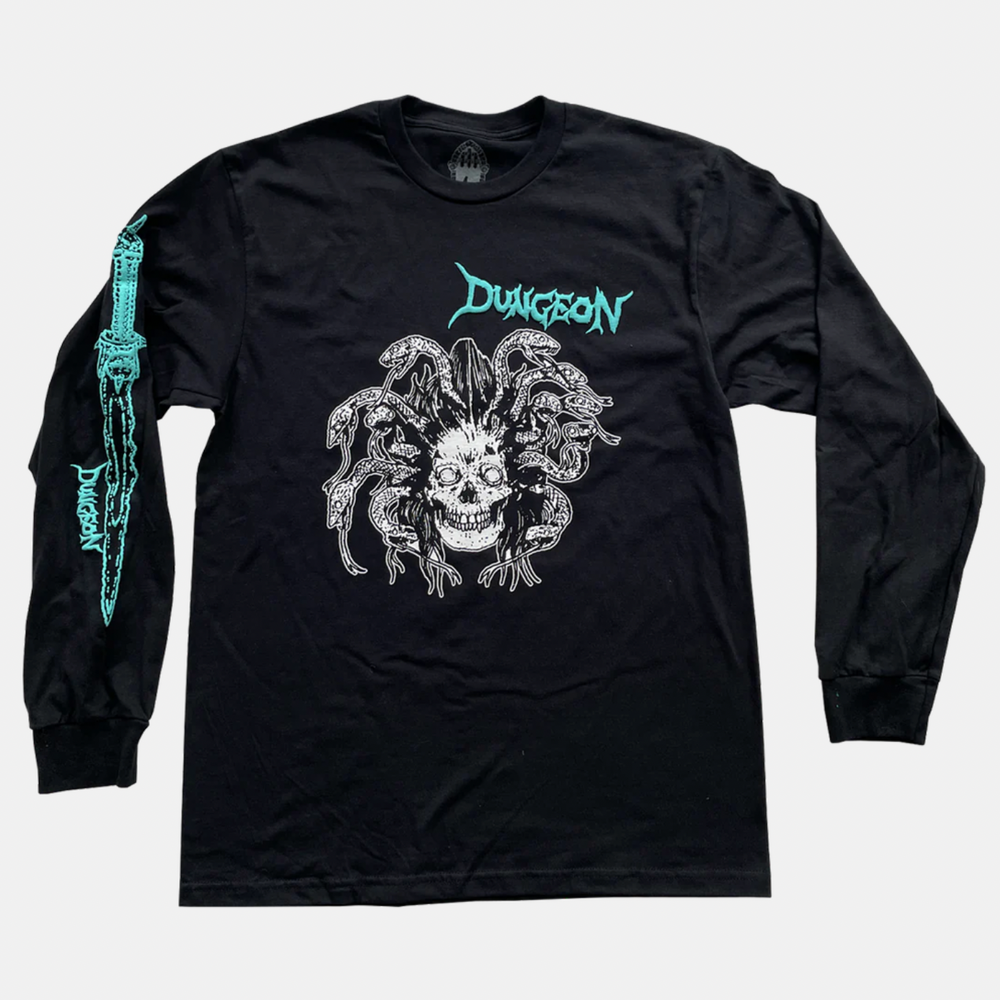Dungeon - Medusa Longsleeve T-Shirt - Black