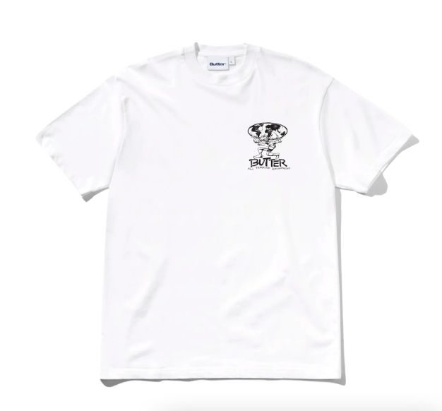 Butter Goods - Terrain T-Shirt - White / Black