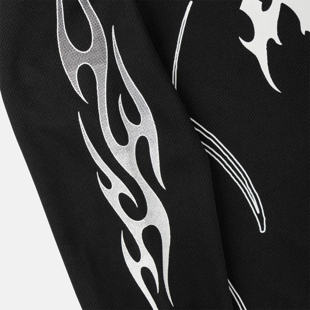 Welcome Skateboards - Scrub Mesh Longsleeve Racing Jersey - Black