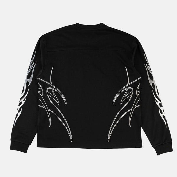 Welcome Skateboards - Scrub Mesh Longsleeve Racing Jersey - Black