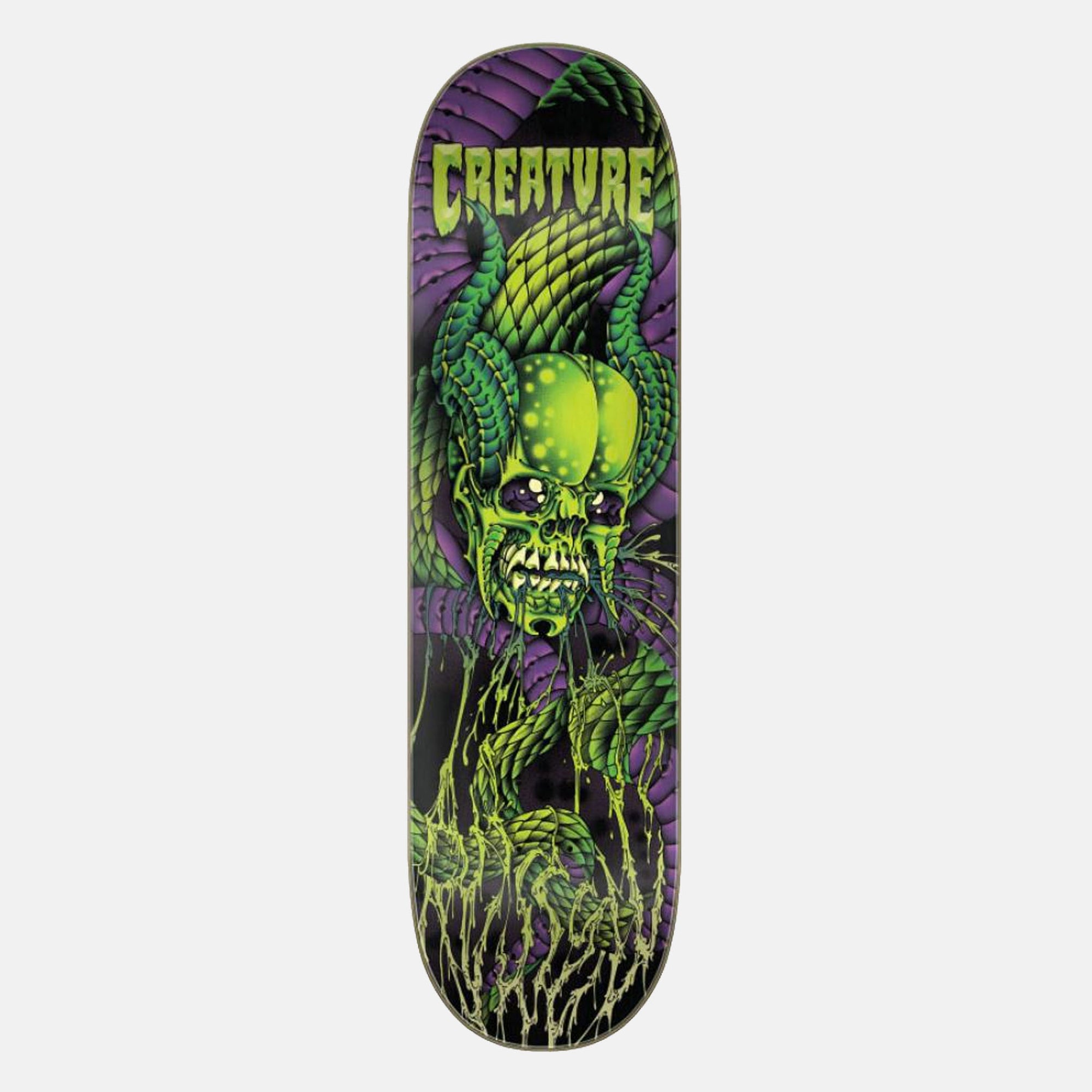 Creature Skateboards - 8.6" Chris Russell Serpent Skull Skateboard Deck