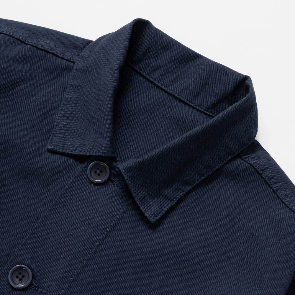Service Works - Classic Canvas Chore Shirt - Dark Navy