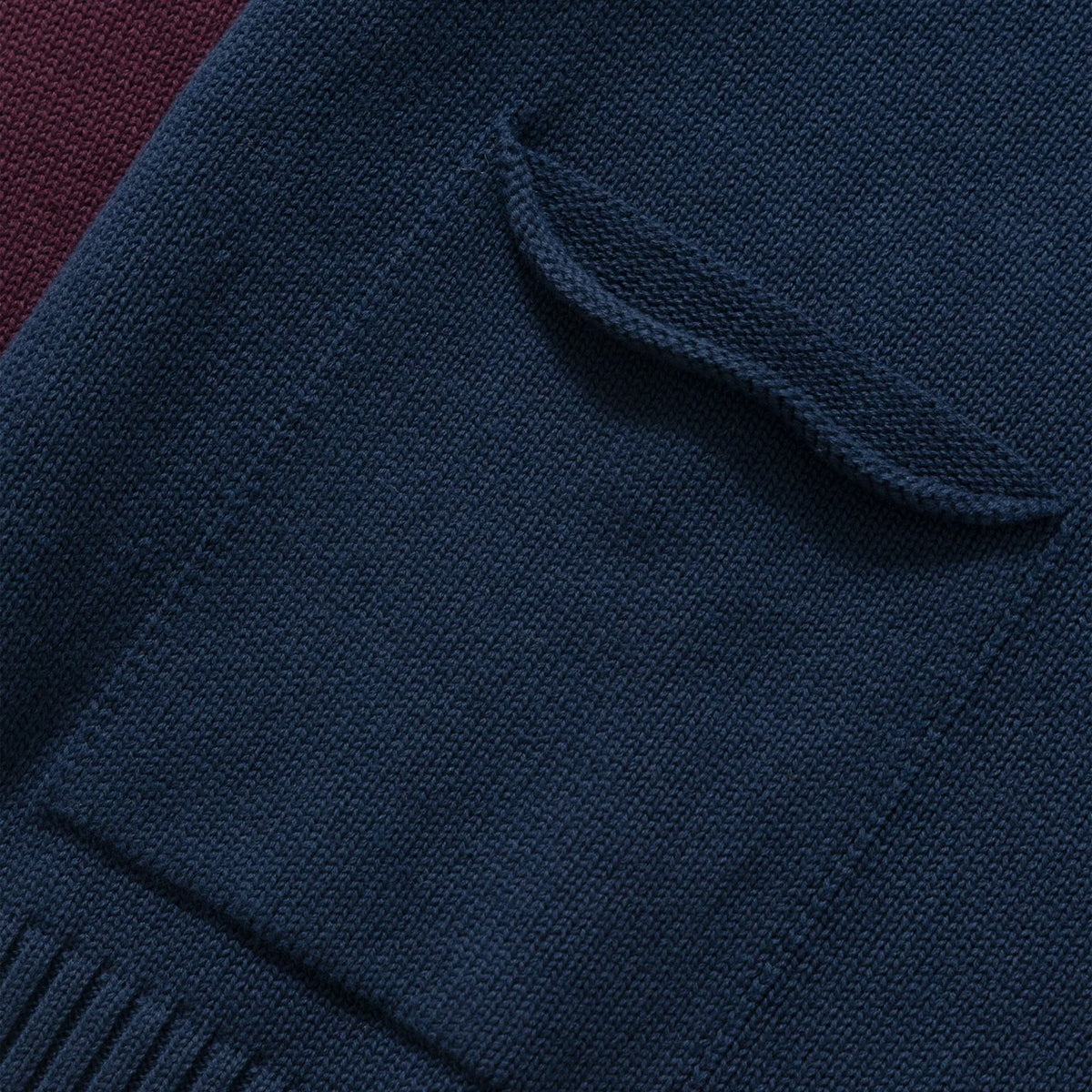Service Works - Mock Smock Sweater - Tricolour