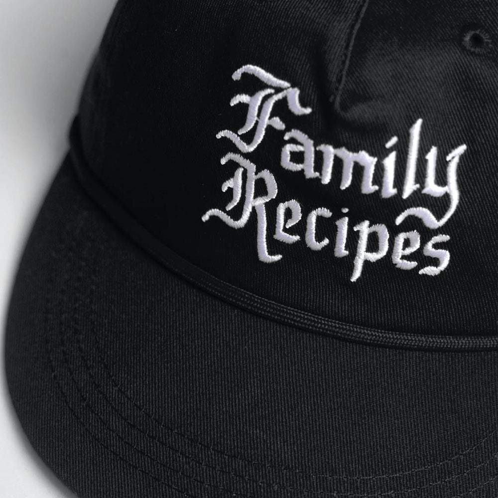 Service Works - Family Recipies Snapback Cap - Black