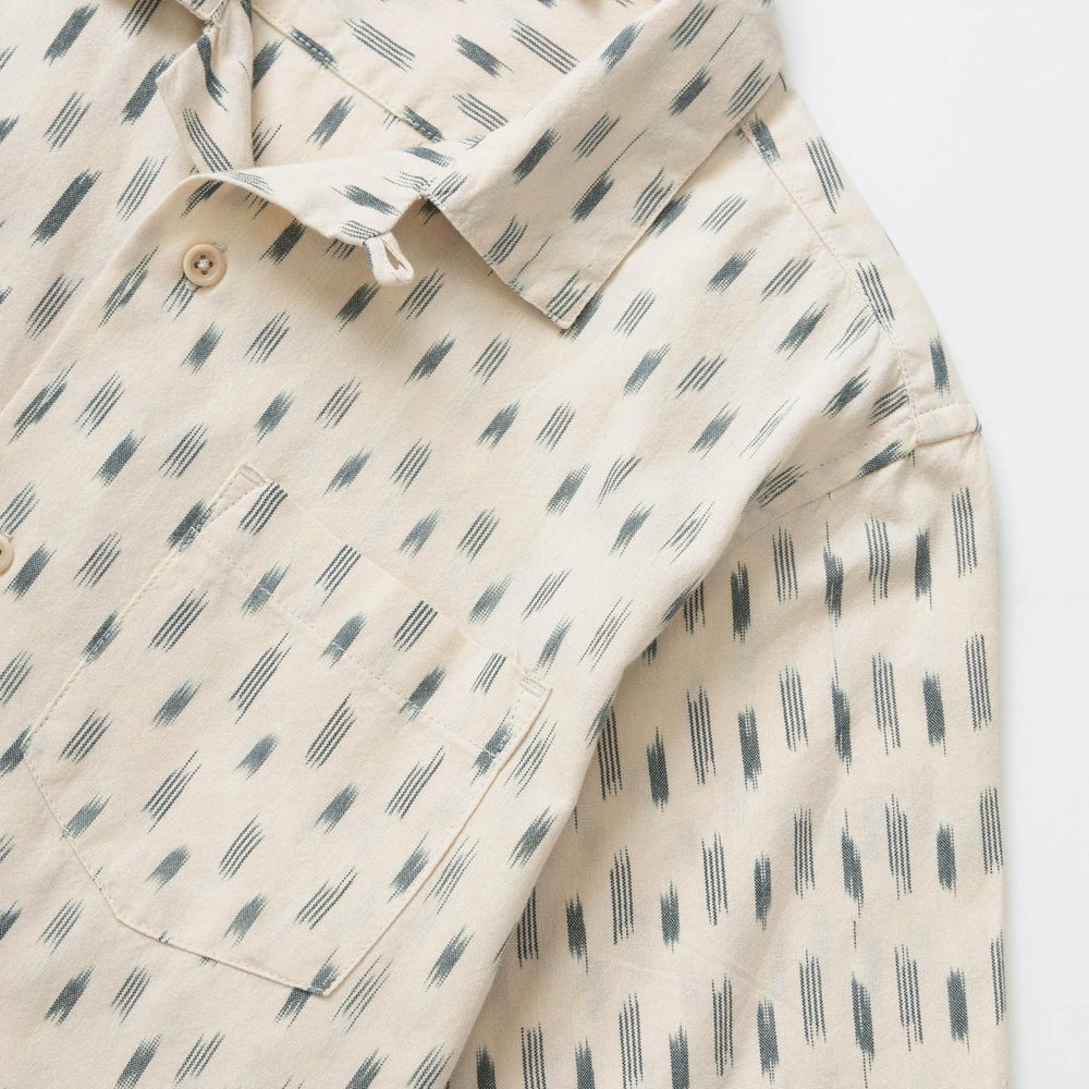 Service Works - Ikat Short Sleeve Shirt - White