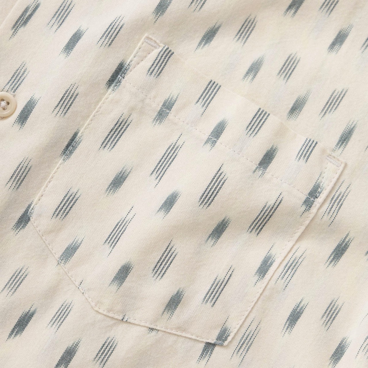 Service Works - Ikat Short Sleeve Shirt - White