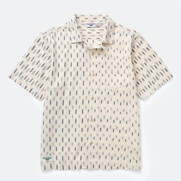 Service Works - Ikat Short Sleeve Shirt - White