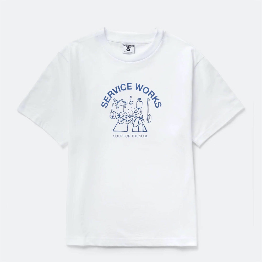 Service Works - Soup For The Soul T-Shirt - White