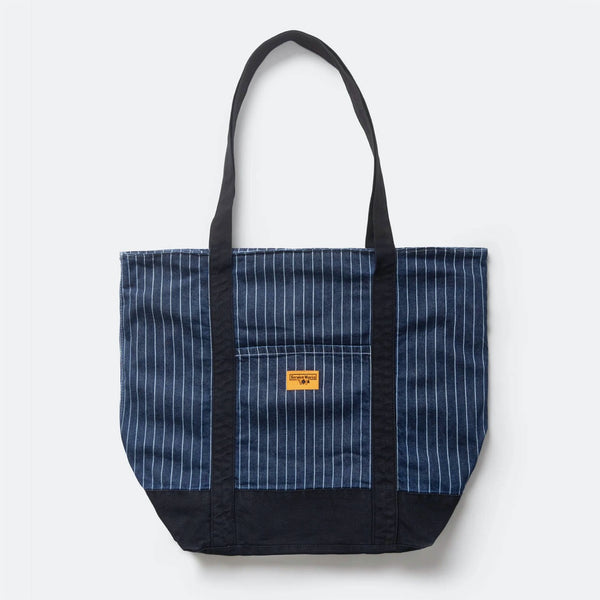 Service Works - Pinstripe Denim Tote Bag - Indigo