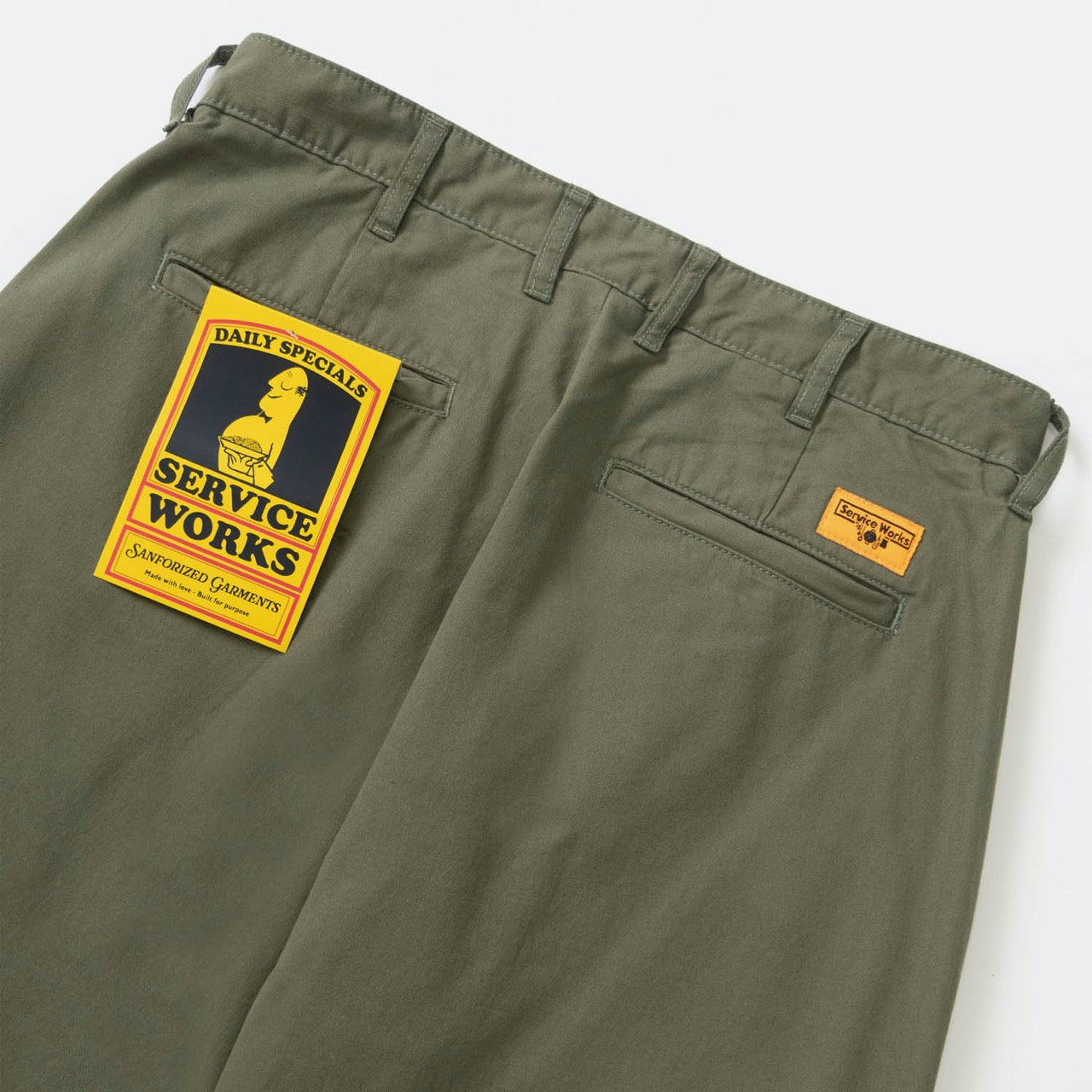 Service Works - Twill Part Timer Pants - Olive