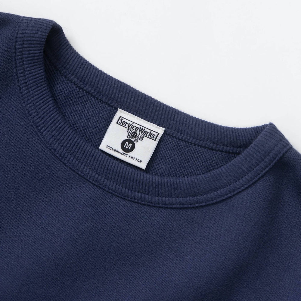 Service Works - In Bloom Crewneck Sweatshirt - Navy
