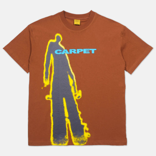 Carpet Company - Shadow Man T-Shirt - Brown