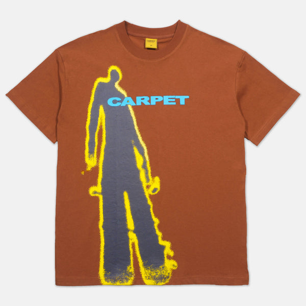 Carpet Company - Shadow Man T-Shirt - Brown