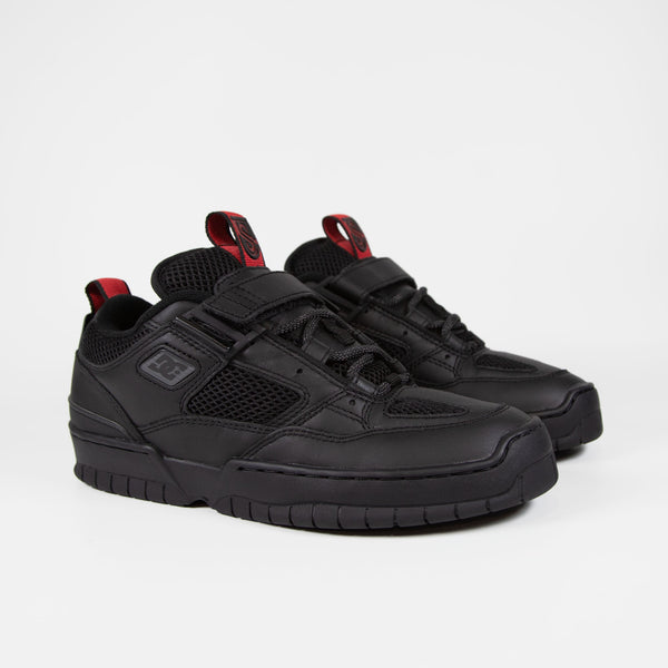 Dc Shoes Versatile Men Lace Up Air Bag Skate Sneaker In Black Red Size US 7  - 13