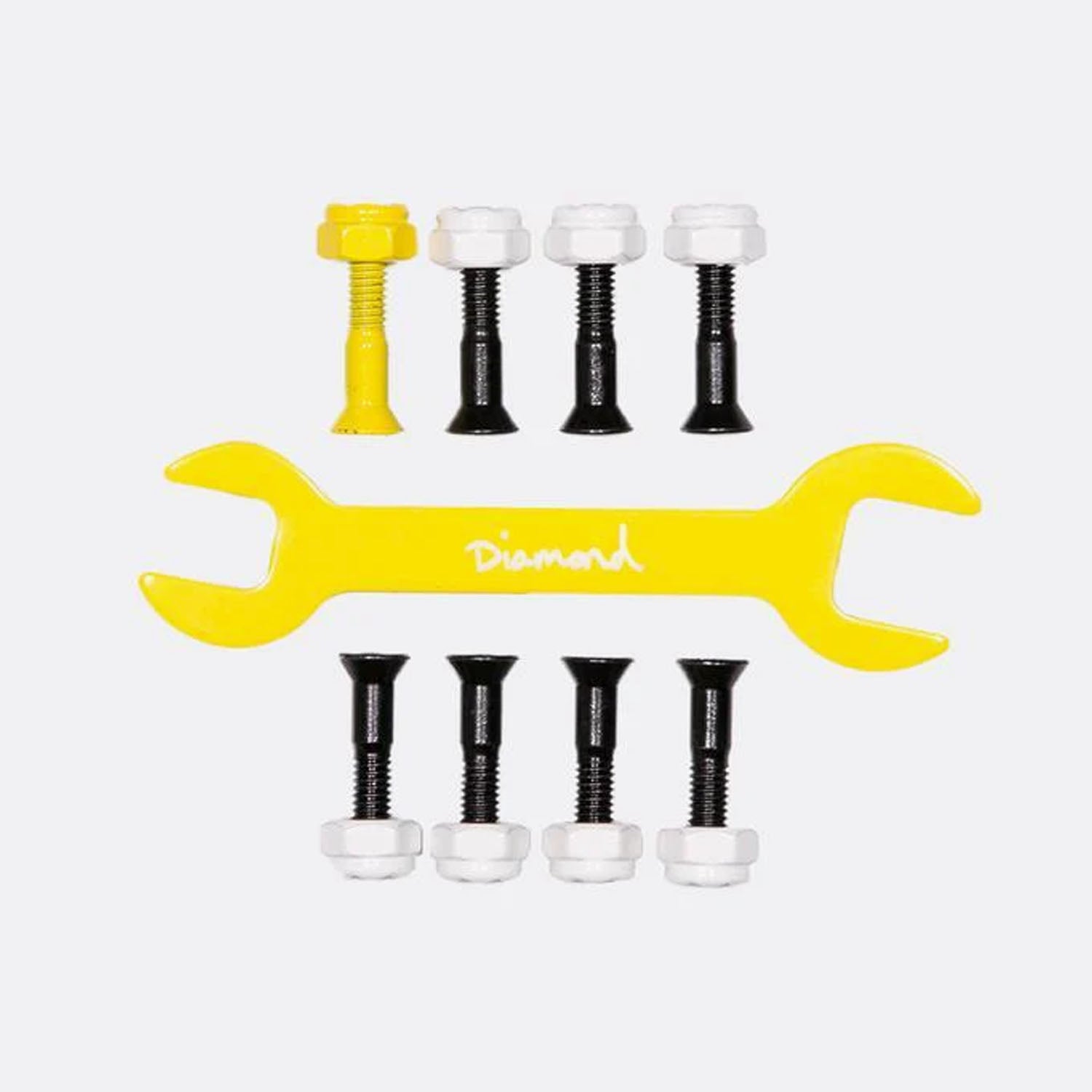 Diamond Supply Co. - 7/8" Shane O'Neill Hella Tight Hardware Bolts (Yellow)