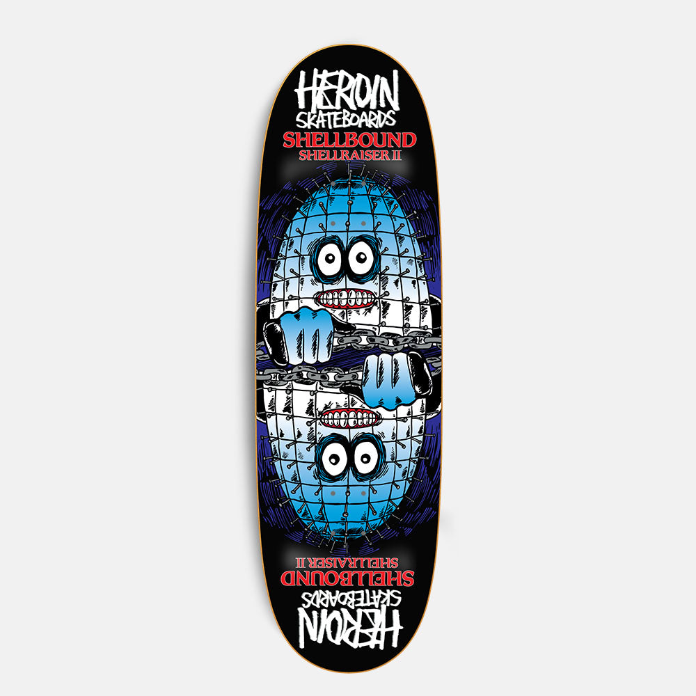 Heroin Skateboards - 9.5" Shellbound Shellraiser II Skateboard Deck