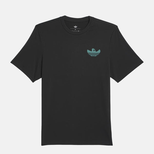 Adidas Skateboarding - Shmoofoil Gonz Speedy T-Shirt - Black / Preloved Teal