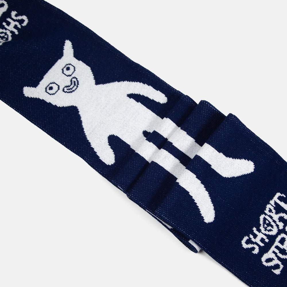 Short Straw - Legsley Scarf - Midnight / White