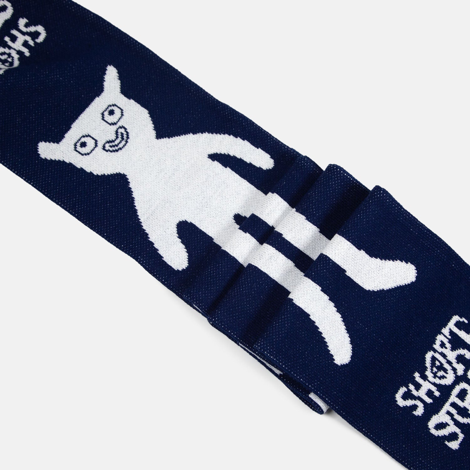 Short Straw - Legsley Scarf - Midnight / White