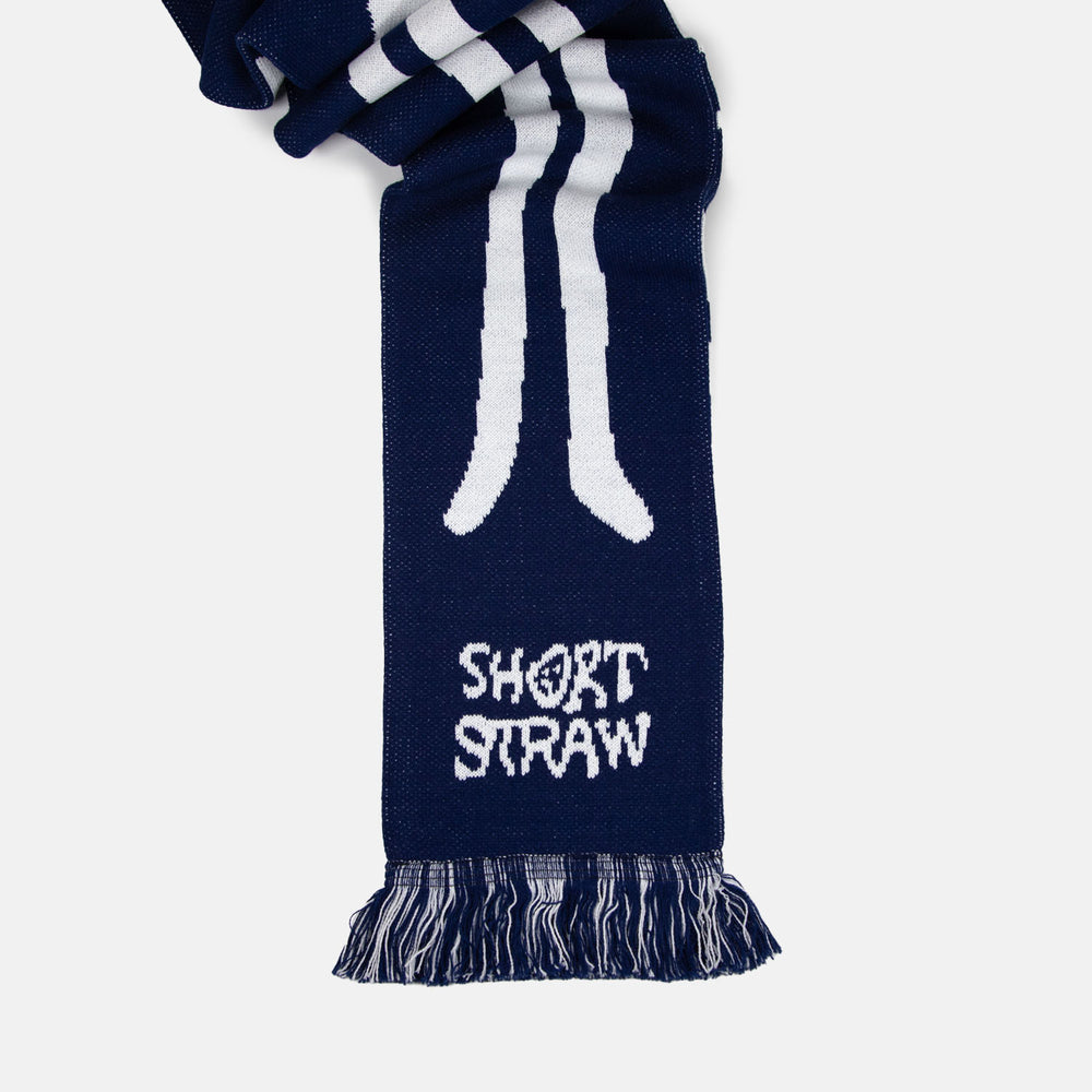 Short Straw - Legsley Scarf - Midnight / White