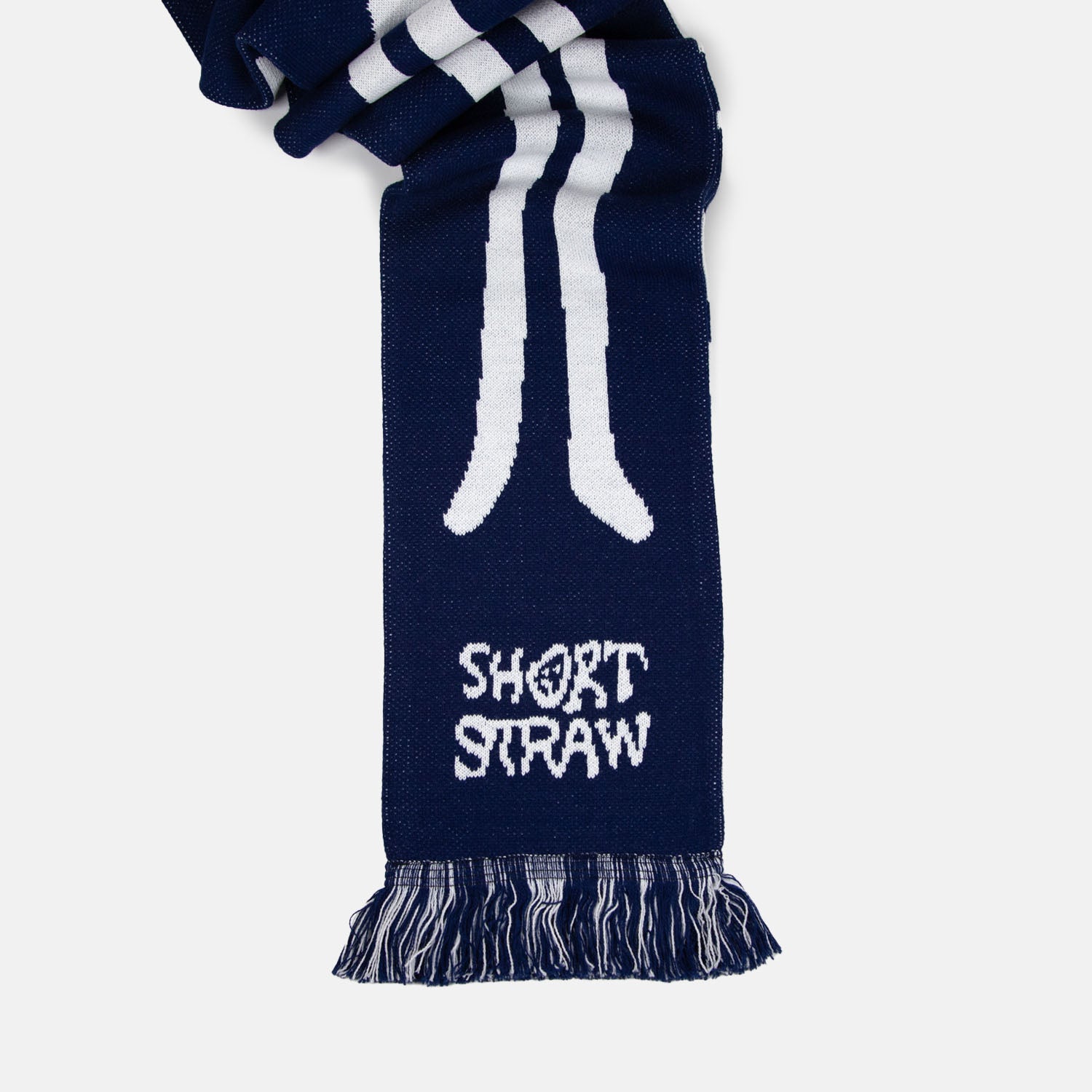 Short Straw - Legsley Scarf - Midnight / White