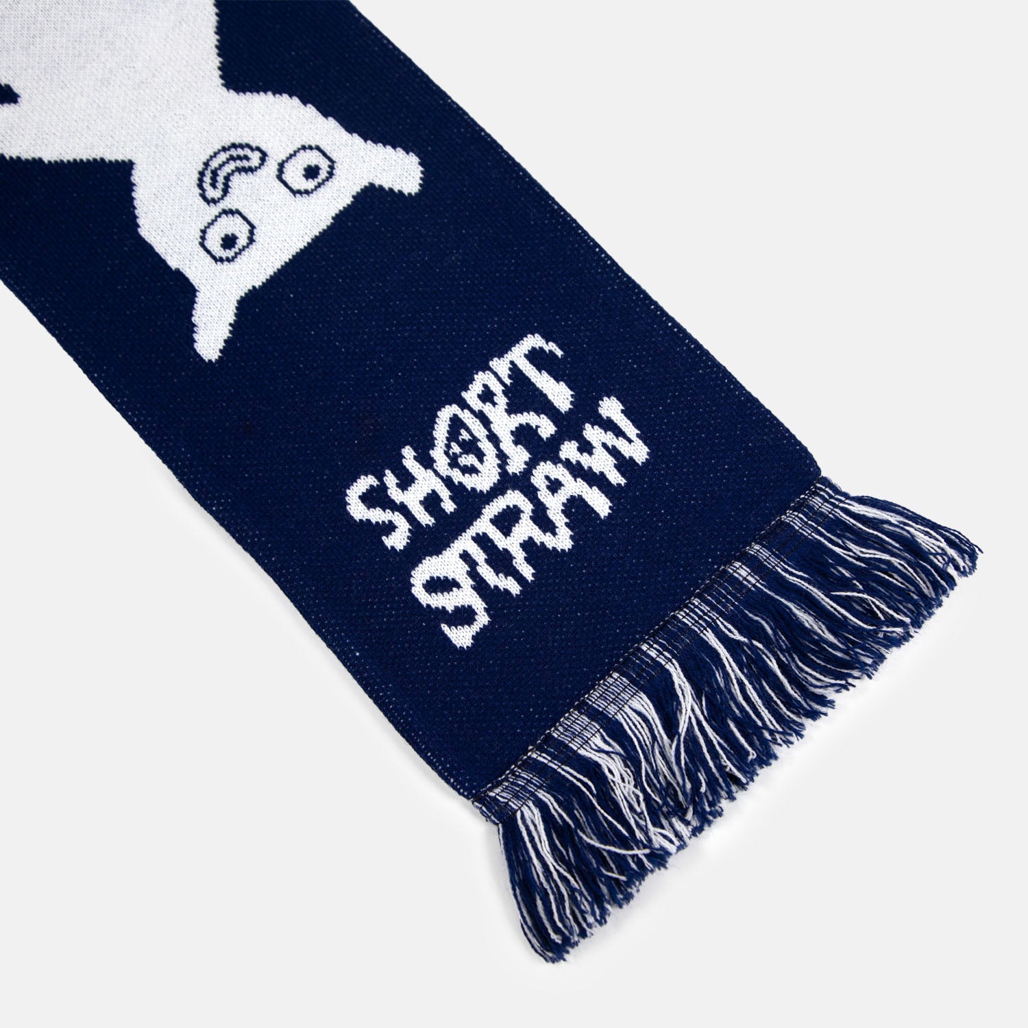 Short Straw - Legsley Scarf - Midnight / White