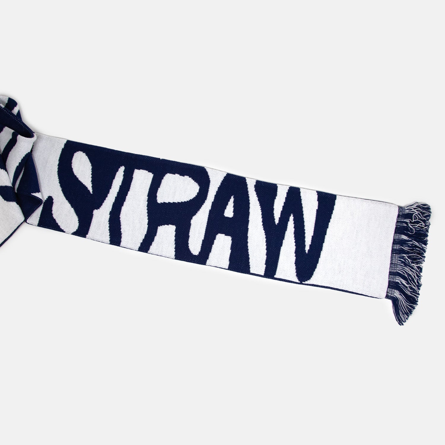 Short Straw - Legsley Scarf - Midnight / White