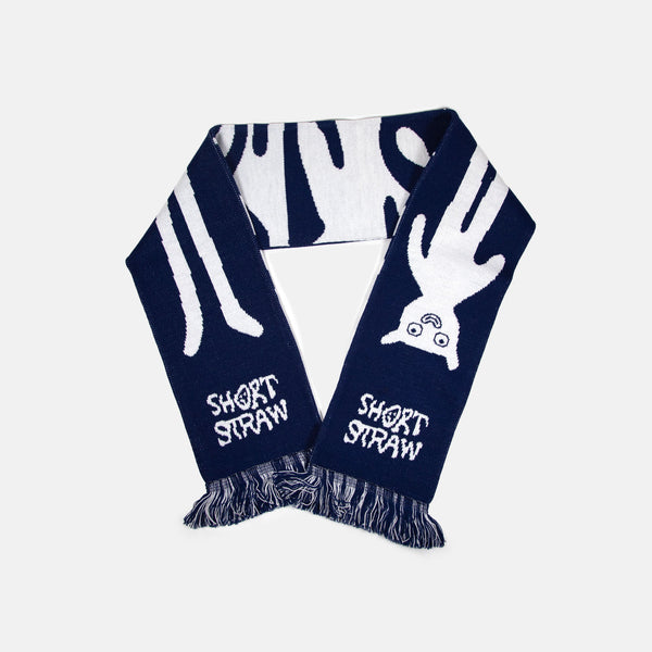 Short Straw - Legsley Scarf - Midnight / White