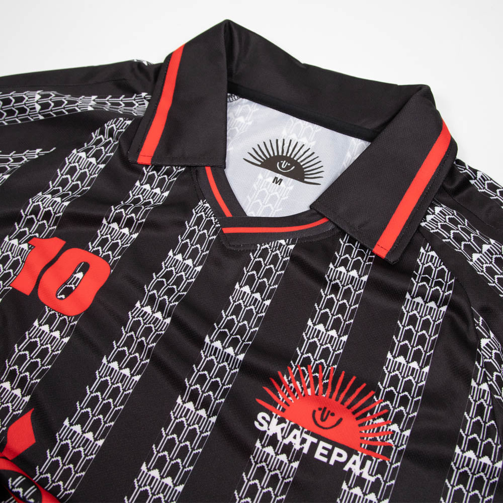 SkatePal - 10 Year Anniversary Sports Jersey - Black / Red